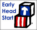 Clipart image of Ealry Head Start building blocks